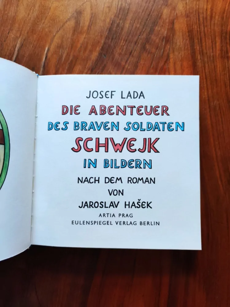 JAROSLAV HAŠEK - Die Abenteuer des braven Soldaten Schwejk in bildern