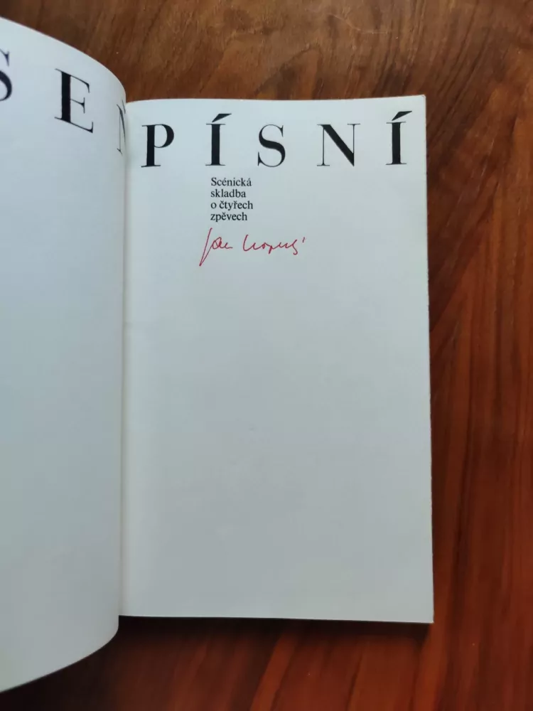 JAN KOPECKÝ - Píseň písní – Scénická skladba o 4 zpěvech