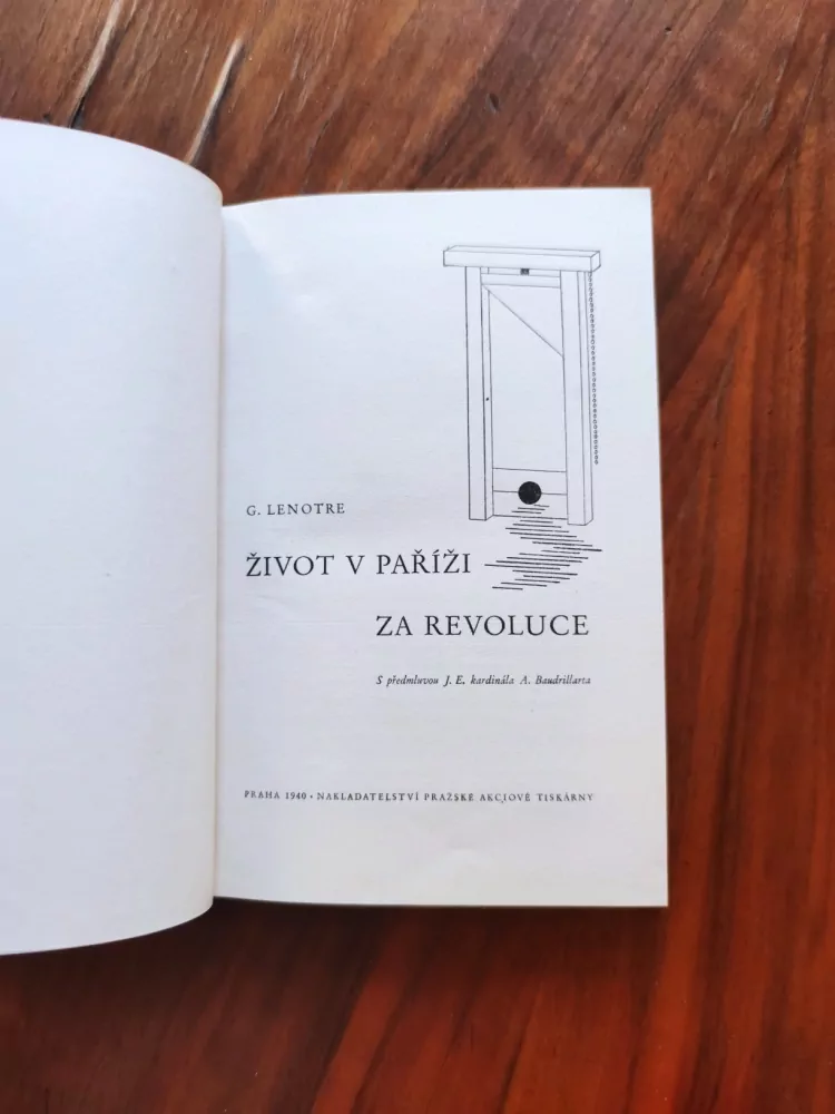 GEORGES LENOTRE - Život v Paříži za revoluce