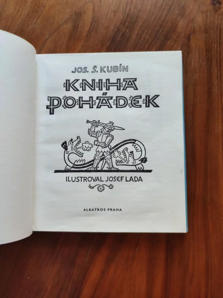 JOSEF ŠTEFAN KUBÍN - Kniha Pohádek