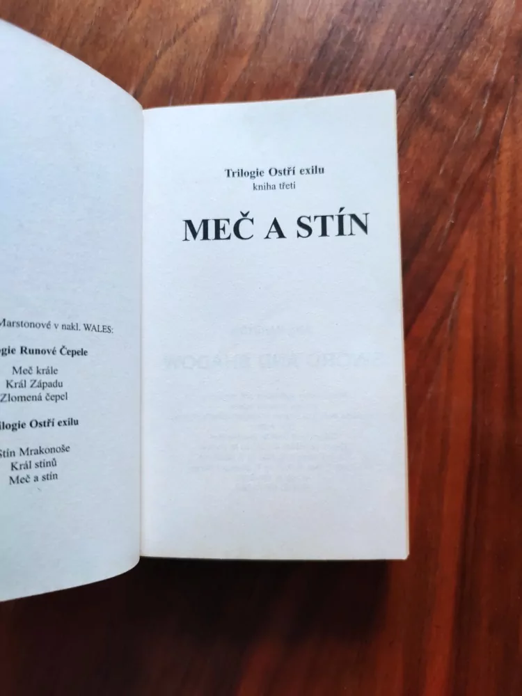 ANN MARSTON - Ostří exilu 3. - Meč a stín