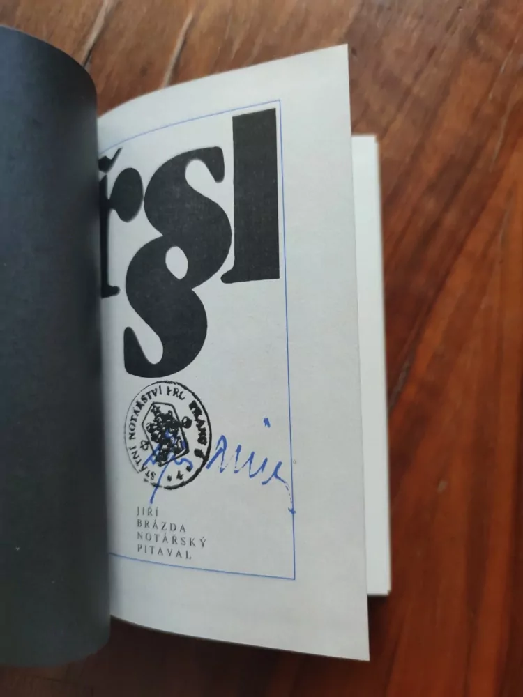 JIŘÍ BRÁZDA - Notářský pitaval