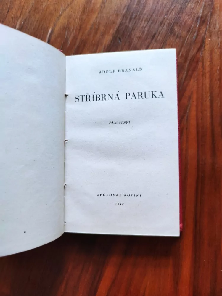 ADOLF BRANALD - Stříbrná paruka