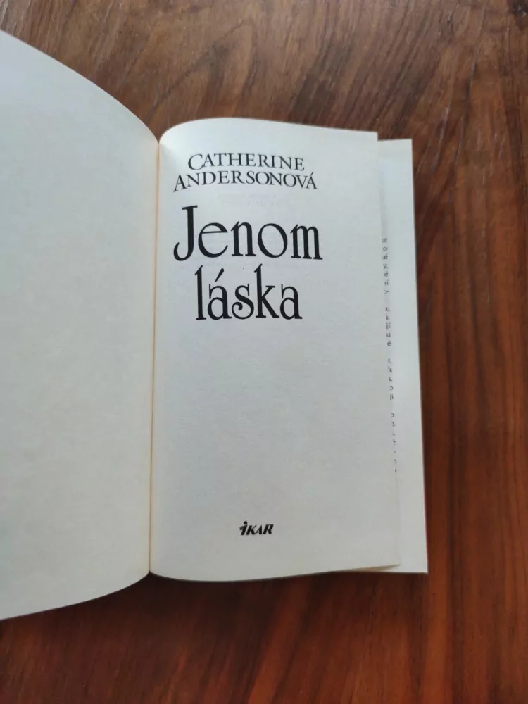 CATHERINE ANDERSON - Jenom láska