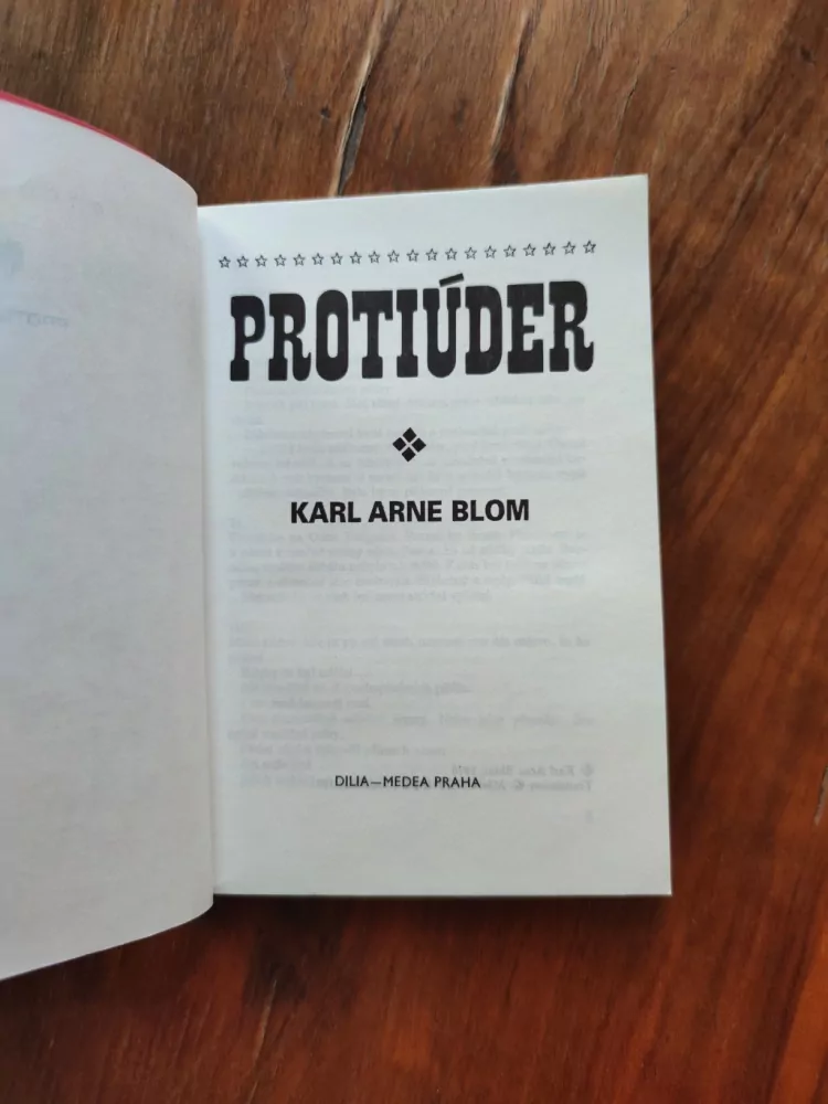 KARL ARNE BLOM - Protiúder