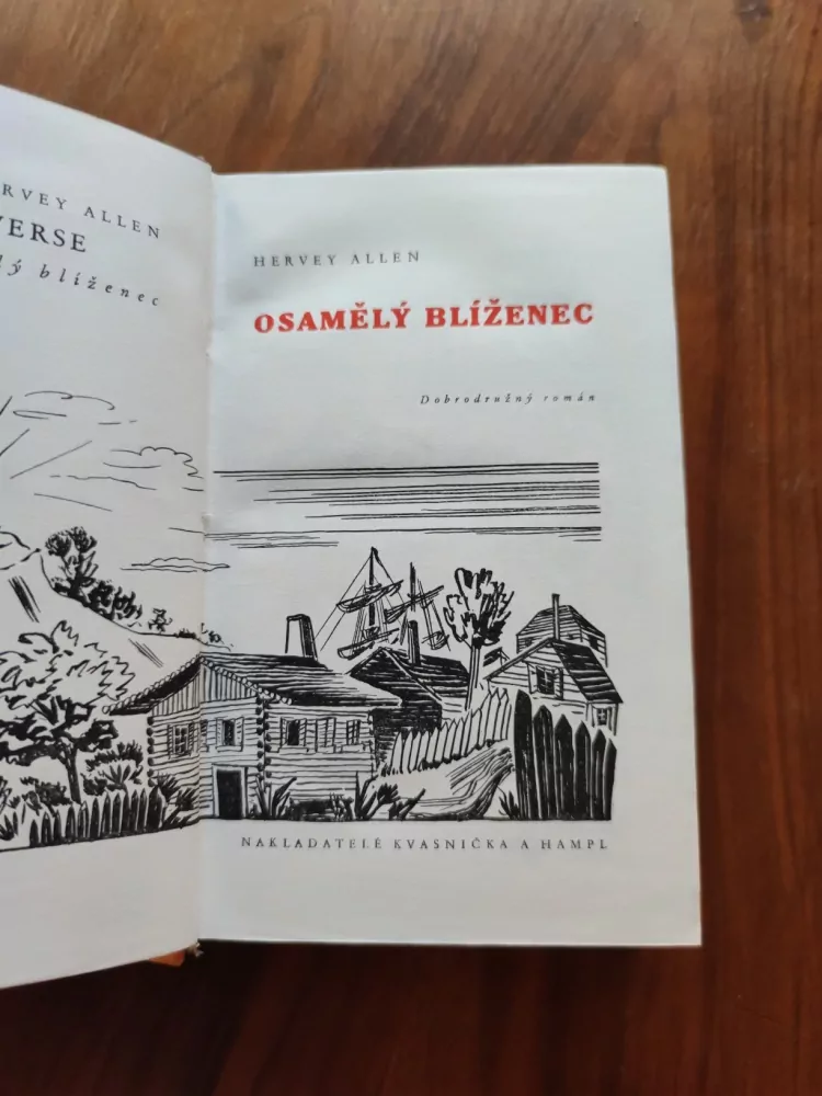 HERVEY ALLEN - Anthony Adverse: Osamělý blíženec - díl 3