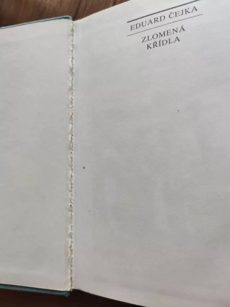 EDUARD ČEJKA - Zlomená křídla