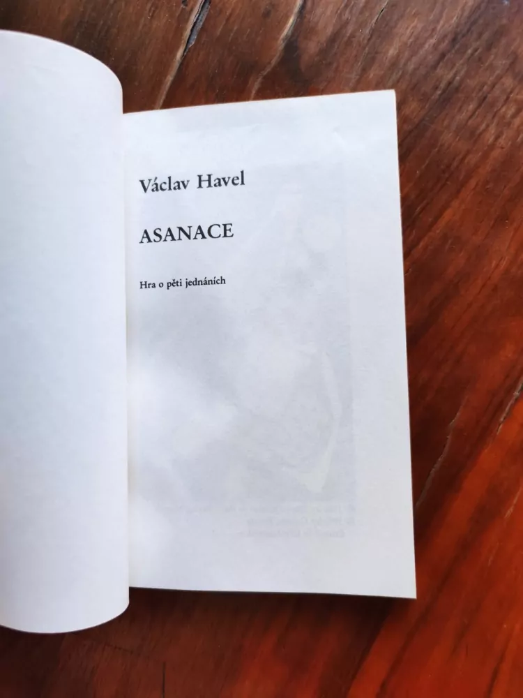 VÁCLAV HAVEL - Asanace