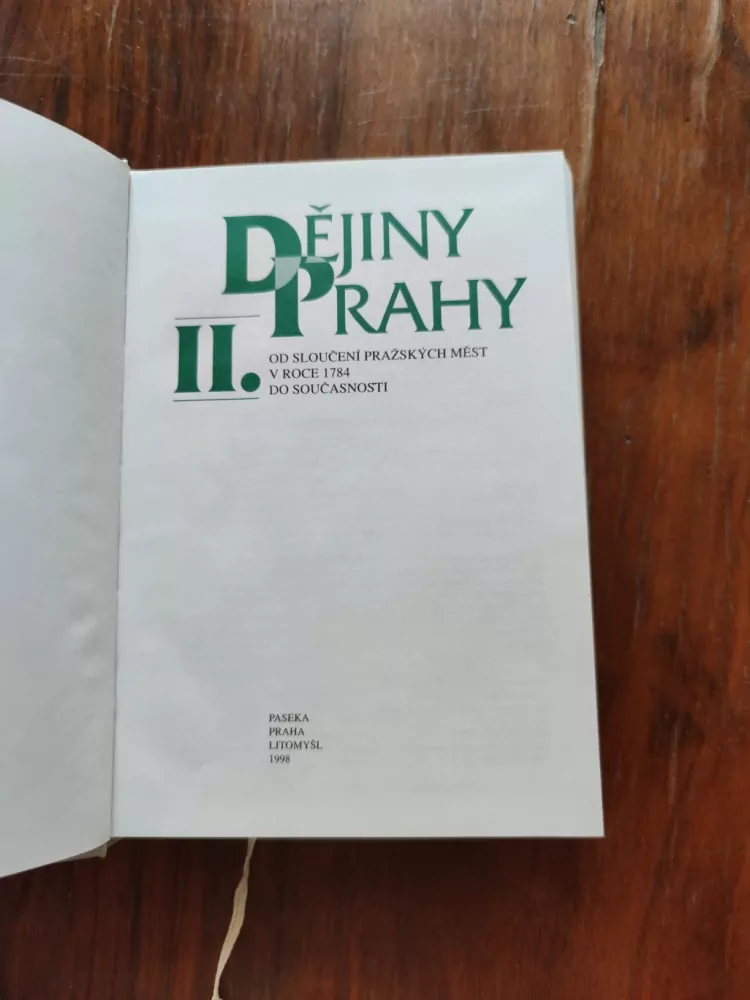 DĚJINY PRAHY II.