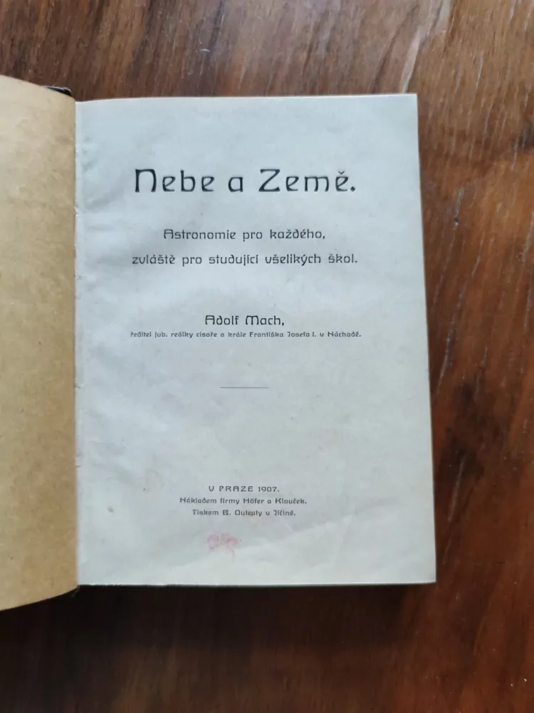 ADOLF MACH - Nebe a Země