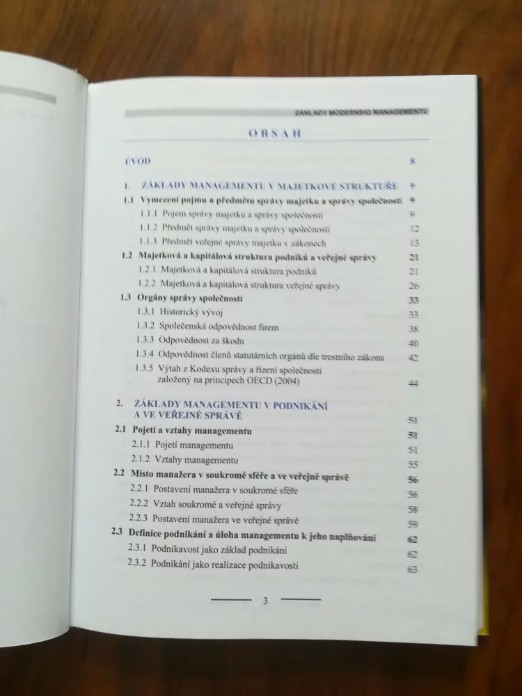 ZDENĚK ČASTORÁL - Základy moderního managementu
