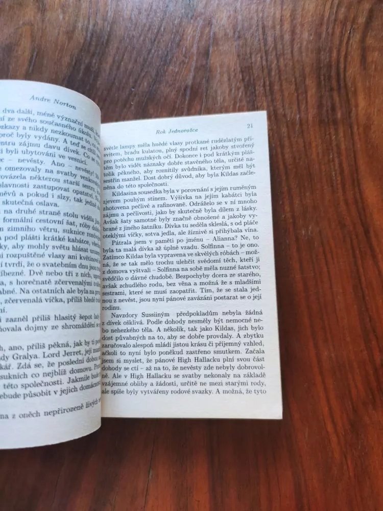 ANDRE NORTON - Rok Jednorožce - Svět čarodějnic 8.