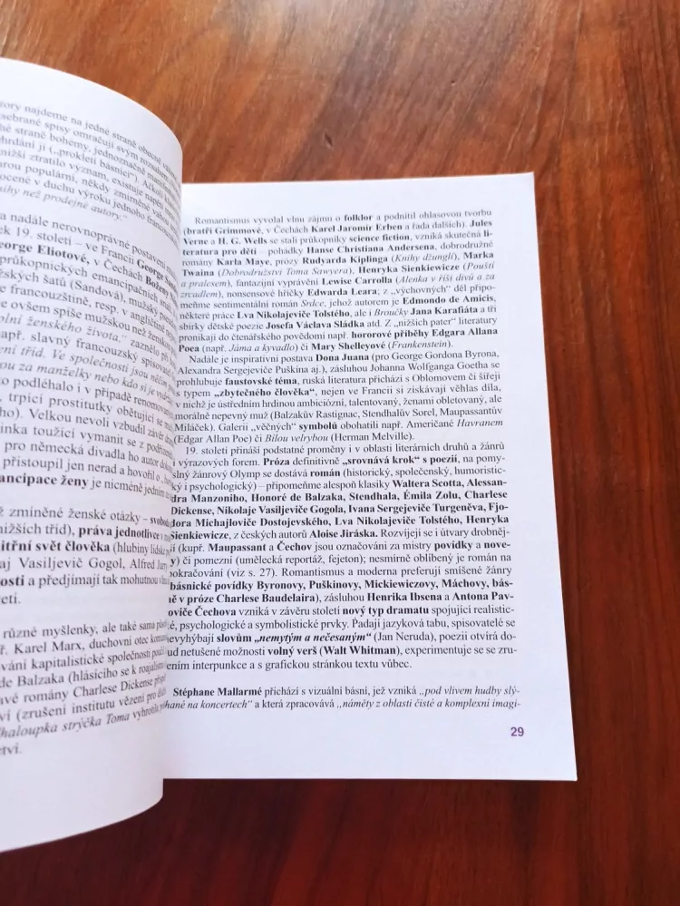 JOSEF SOUKAL - Literatura pro II. ročník gymnázií