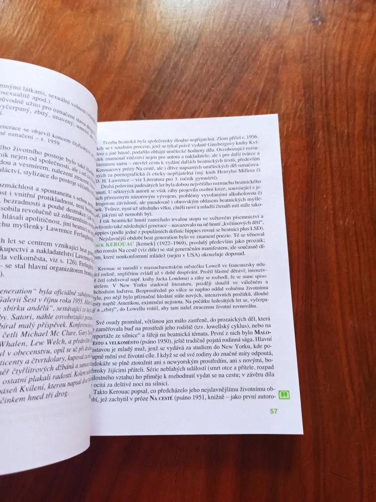 JOSEF SOUKAL - Literatura pro IV. ročník gymnázií
