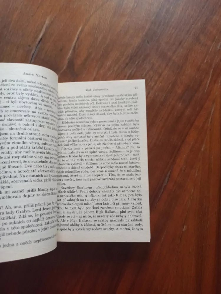 ANDRE NORTON - Rok Jednorožce - Svět čarodějnic 8.