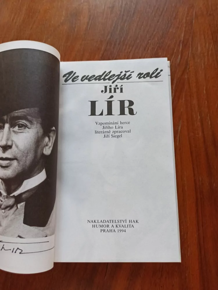 JIŘÍ SIEGEL, JIŘÍ LÍR - Ve vedlejší roli Jiří Lír