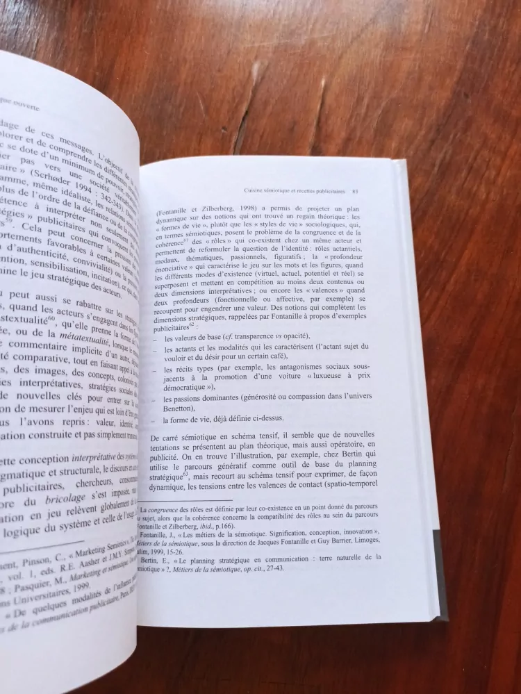 Jean-Jacques Boutaud - Sémiotique ouverte - Itinéraires sémiotiques en communication