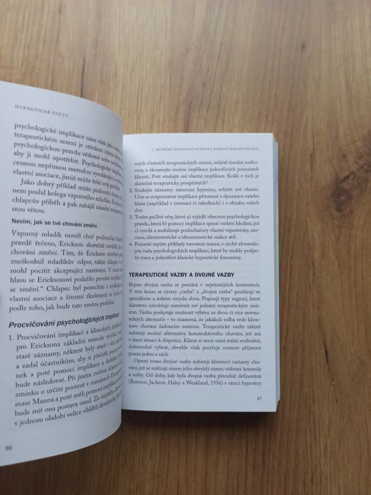 MILTON H. ERICKSON, ERNEST L. ROSSI - Hypnotické světy: Klinická hypnóza a nepřímé sugesce