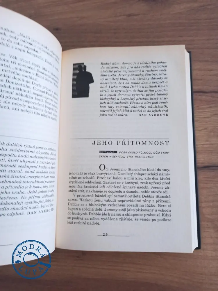 DAN AYKROYD - Faktor PSI - paranormální jevy