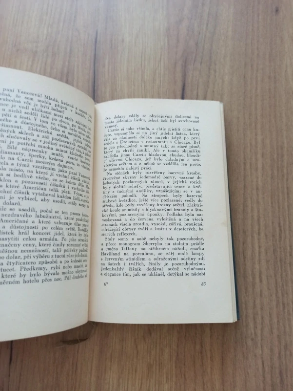 THEODORE DREISER - Sestra Carrie II.