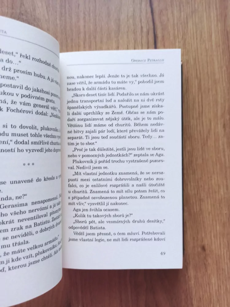 FRANTIŠEK KOTLETA, KRISTÝNA SNĚGOŇOVÁ - Legie 8. - Operace Petragun