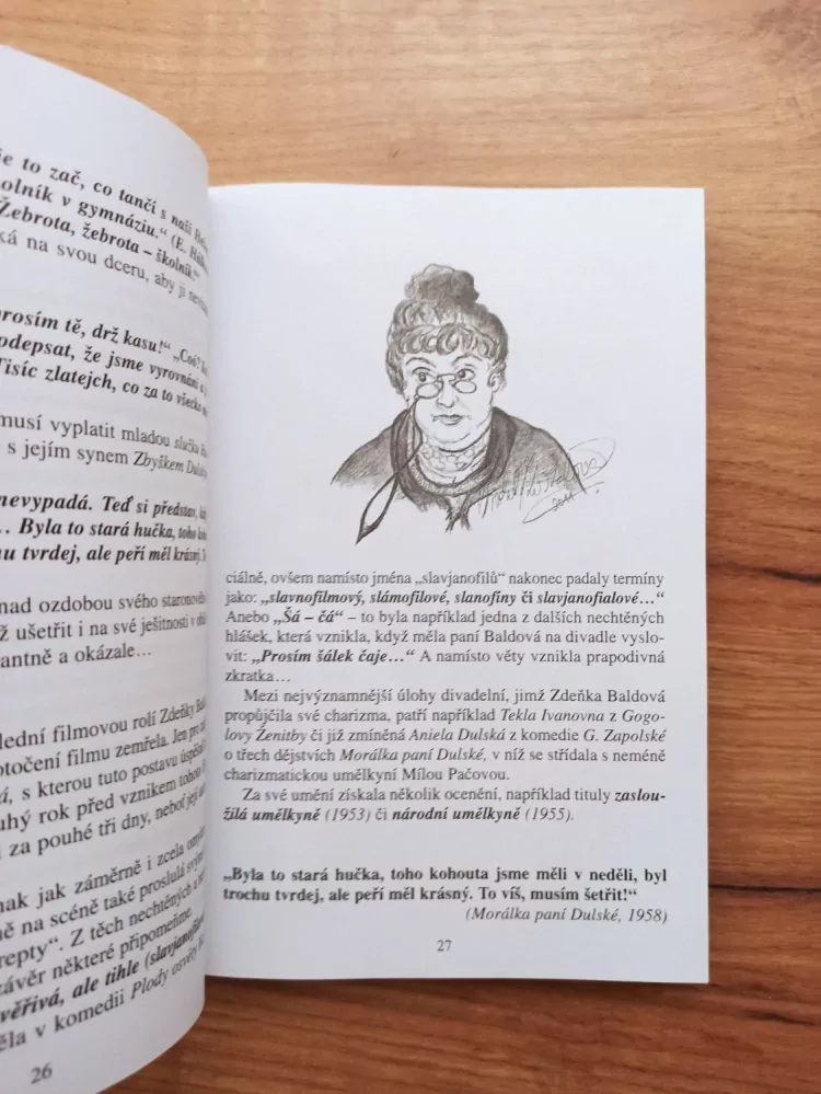 MICHAELA KOŠŤÁLOVÁ - Hlášky herců První republiky
