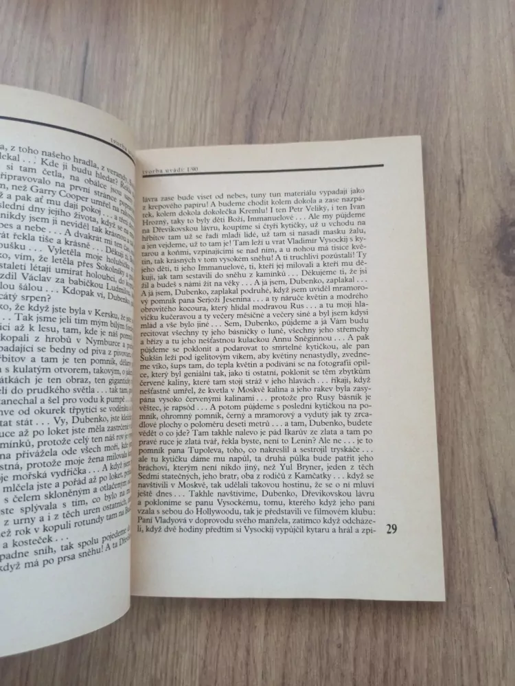 BOHUMIL HRABAL - Listopadový uragán