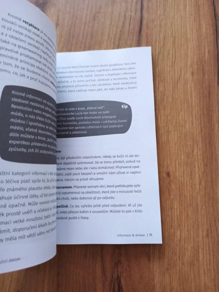 MICHAELA DOMBROVSKÁ, ZUZANA ŠIDLICHOVSKÁ - Informační detox