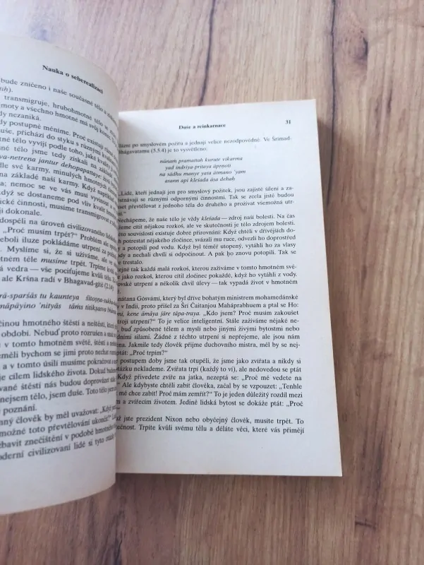 ŠRÍ ŠRÍMAD A.Č.BHAKTIVÉDANTA SWAMIPRAPHUBÁDA - Nauka o seberealizaci