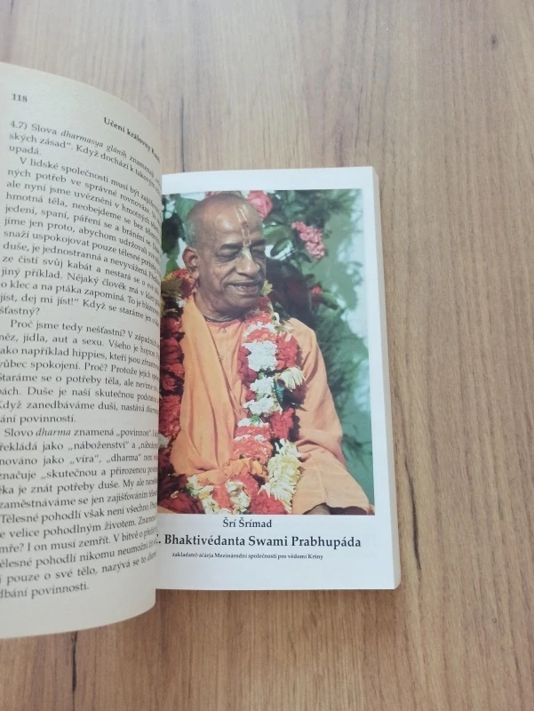 ŠRÍ ŠRÍMAD A.Č. BHAKTIVÉDANTA SWAMI PRABHUPÁDA - Učení královny Kuntí