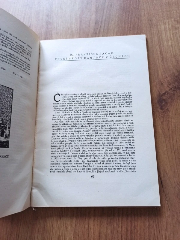 DANTE ALIGHIERI - Dante a Češi