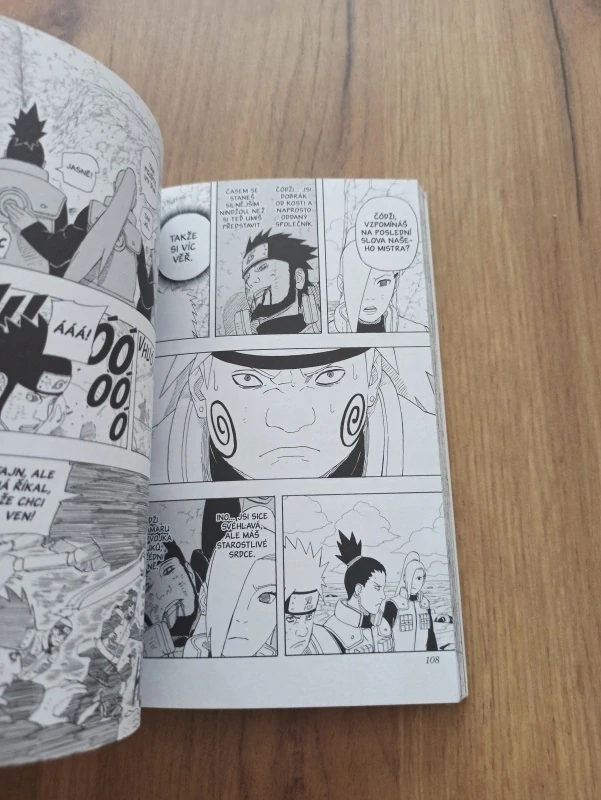 MASAŠI KIŠIMOTO - Naruto 56. - Znovushledání týmu Asuma