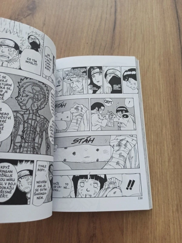 MASAŠI KIŠIMOTO - Naruto 9. - Nedži versus Hinata