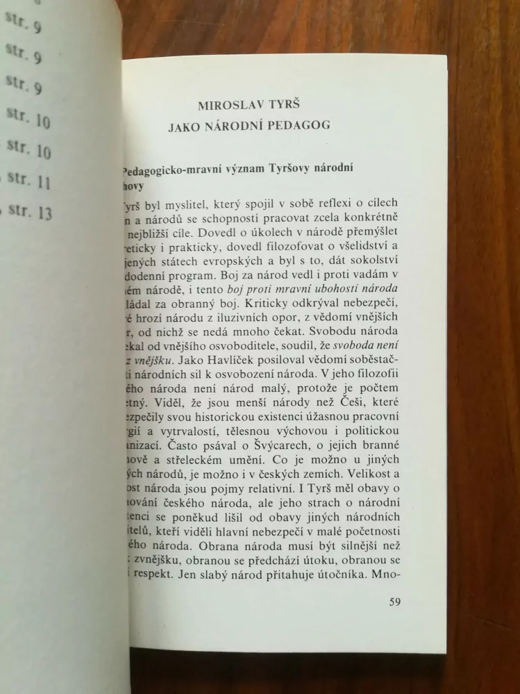 JAROSLAV KREJČÍ - Miroslav Tyrš - filozof, pedagog a estetik českého tělocviku