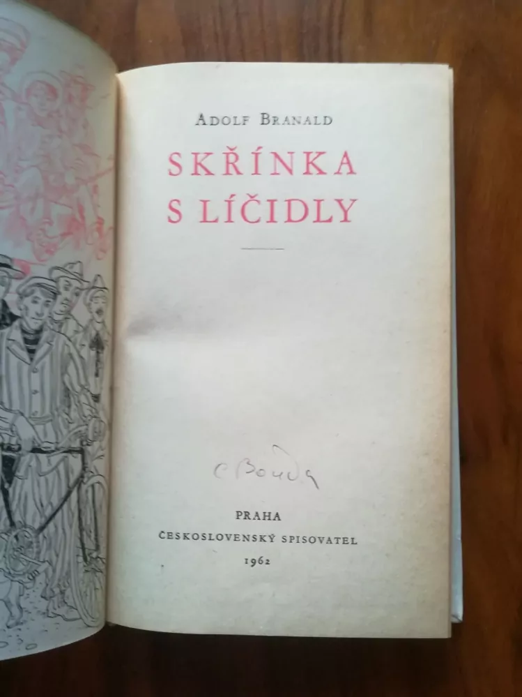 ADOLF BRANALD - Skřínka s líčidly