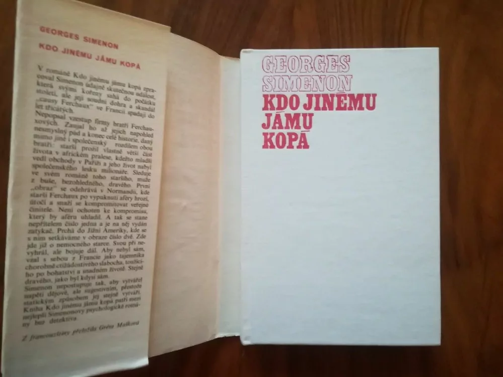 GEORGES SIMENON - Kdo jinému jámu kopá