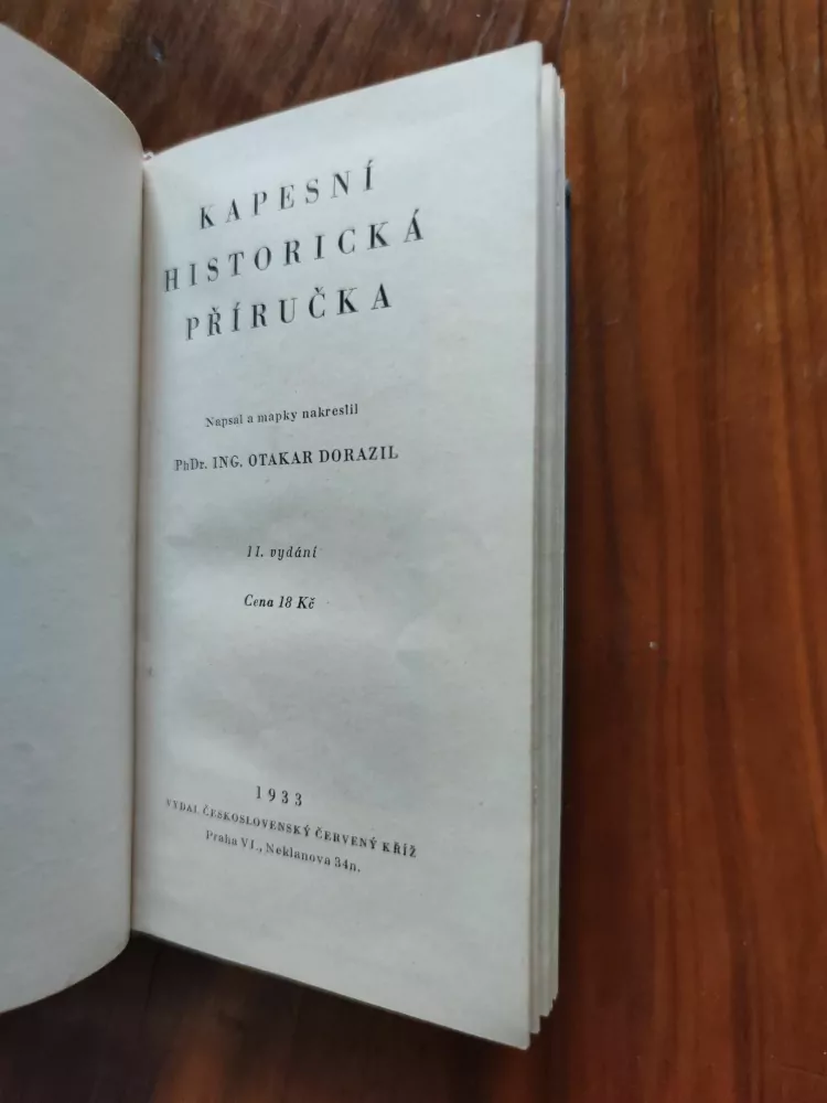 OTAKAR DORAZIL - Kapesní historická příručka