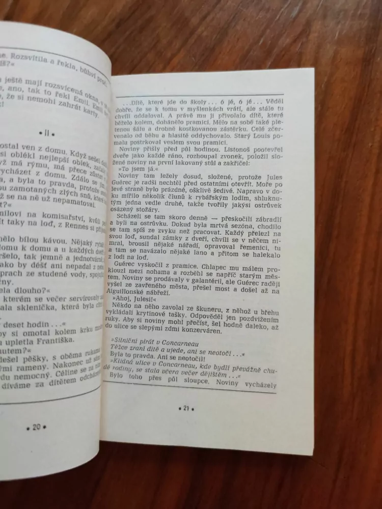 GEORGES SIMENON - Slečny z Concarneau, Malempin