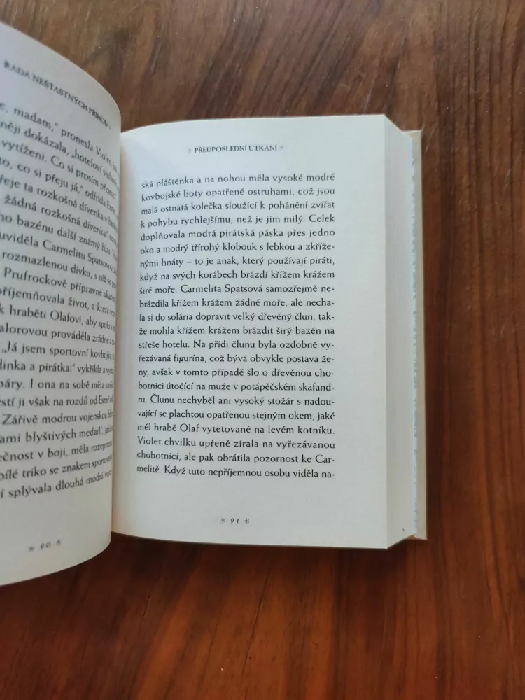 LEMONY SNICKET - Řada nešťastných příhod: 12. - Předposlední utkání