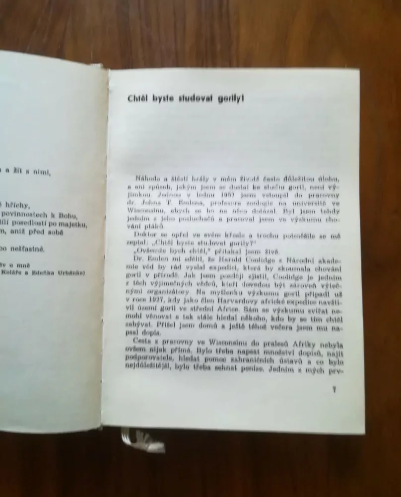 GEORGE B. SCHALLER - Rok mezi gorilami