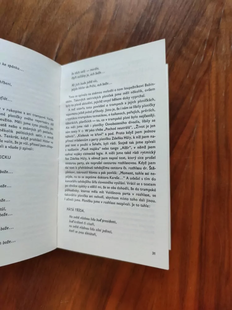 JIŘÍ VOLDÁN - Šli tři muzikanti a jiné vzpomínky na ty o nichž se málo psalo