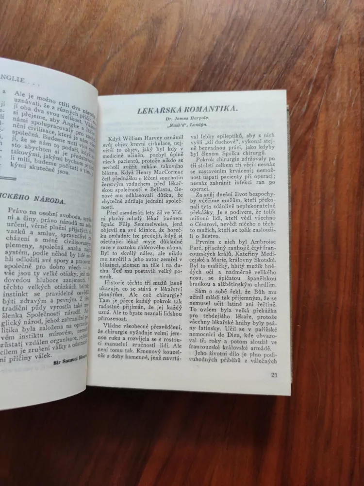 ANTONÍN CEKOTA - Výběr – nejzajímavější a nejlepší články současné doby – rok 1936 (1. – 6.)