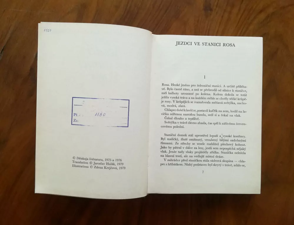 VLADISLAV KRAPIVIN - Jezdci ve stanici Rosa