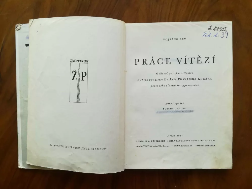 VOJTĚCH LEV - Práce vítězí