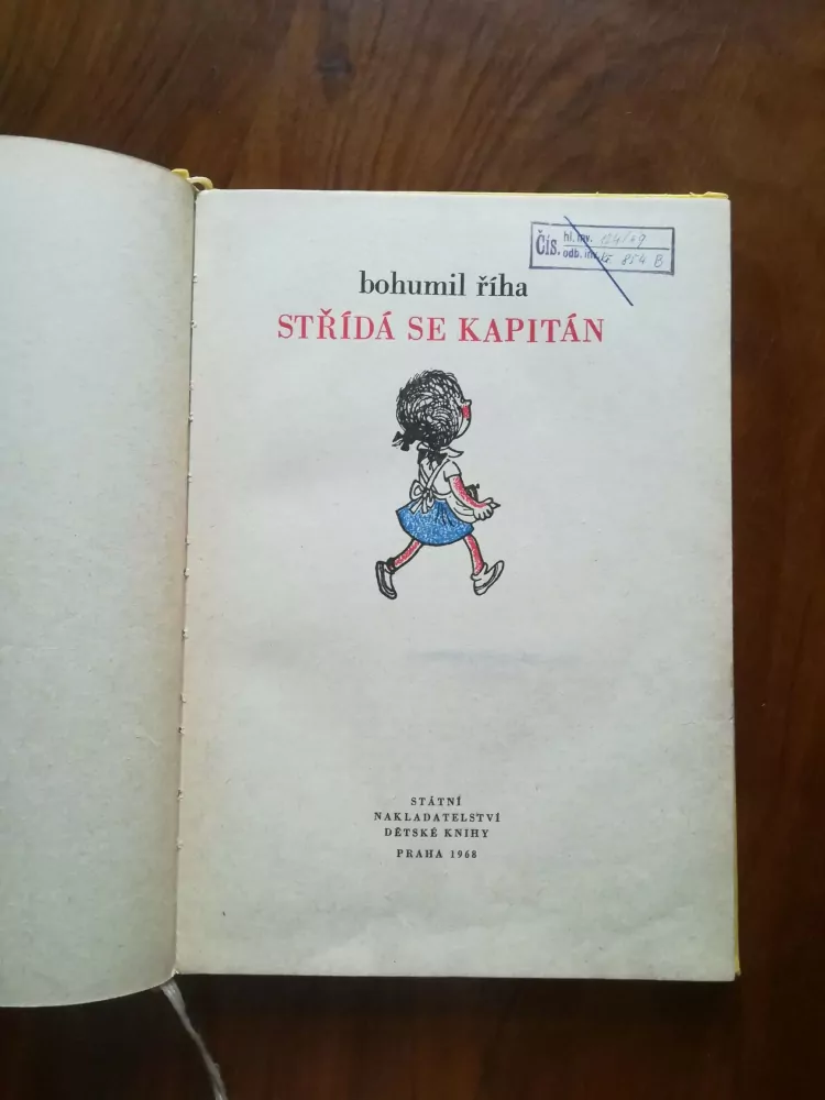 BOHUMIL ŘÍHA - Střídá se kapitán