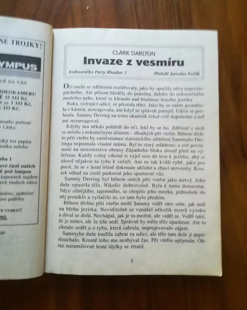 CLARK DARLTON - Invaze z vesmíru - Perry Rhodan - knihovnička 7.