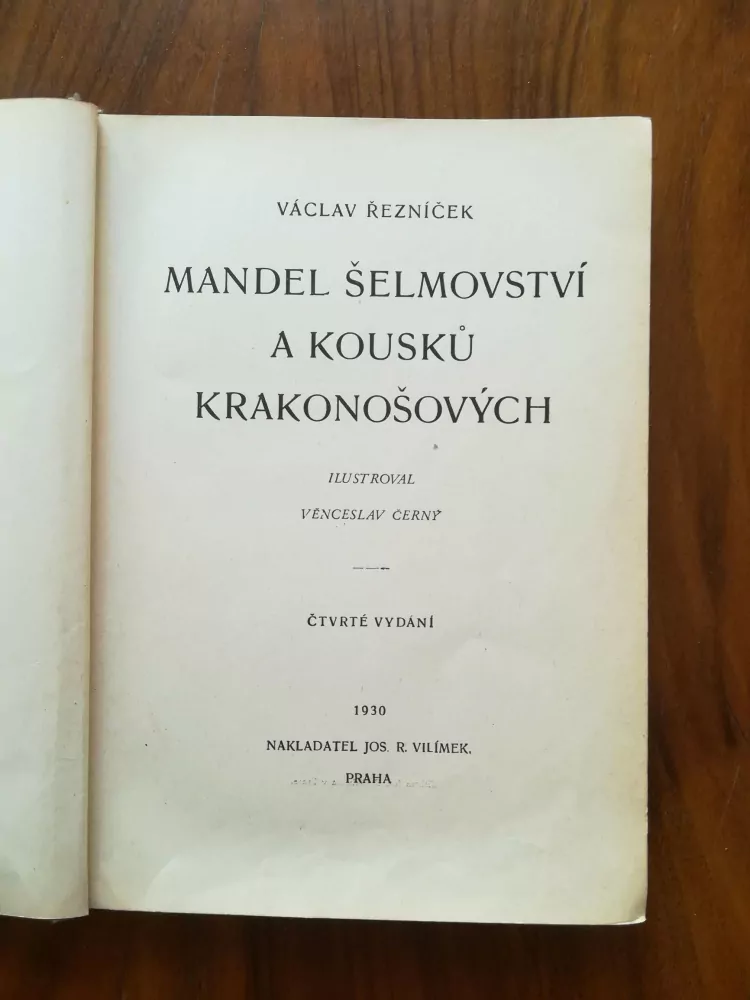 VÁCLAV ŘEZNÍČEK - Mandel šelmovství a kousků Krakonošových