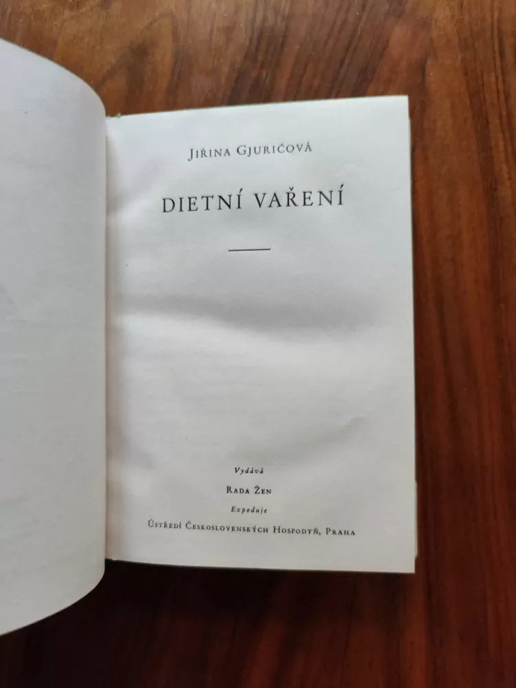 JIŘINA GJURIČOVÁ - Dietní vaření