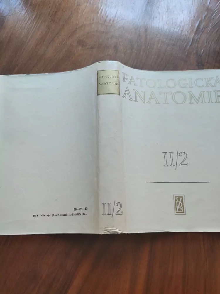 BLAHOSLAV BEDNÁŘ, ANTONÍN FINGERLAND, VÁCLAV JEDLIČKA - Patologická anatomie 2/2