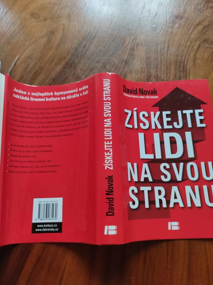 DAVID NOVAK - Získejte lidi na svou stranu